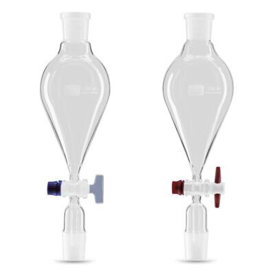 Embudos dosificadores con tapón de PTFE, 1000 ml, 29/32, 1 Pieza