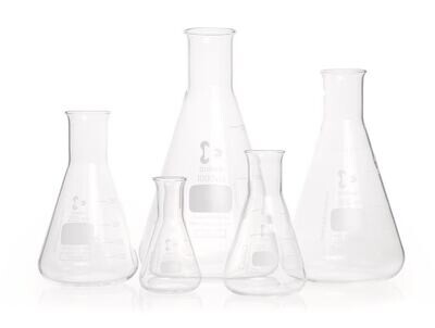 Matraces Erlenmeyer DURAN® Cuello estrecho, 2000 ml, 1 Pieza