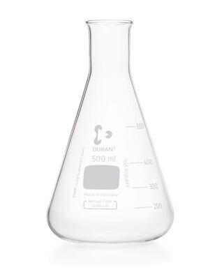 Erlenmeyer flasks DURAN® Narrow neck, 500 ml, 10 Piece(s)