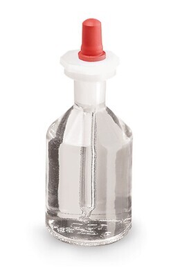 Flacon compte-gouttes avec pipette Verre transparent, 50 ml, 10 Pièce(s)