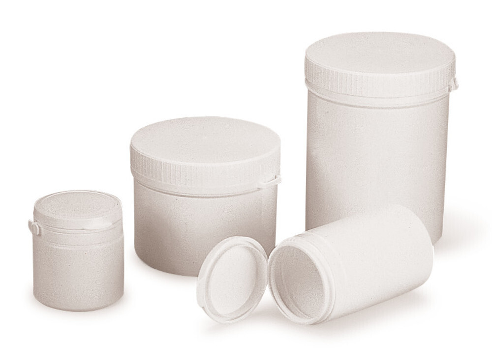 Rotilabo®-Runddosen, HDPE, 75 ml, Ø 45 mm, H 67 mm, Deckel PE, 10 Stück