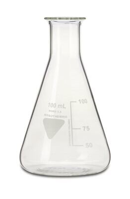 Erlenmeyerkolben RASOTHERM enghals, 100 ml, 10 Stück