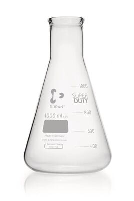 Erlenmeyer flasks DURAN® Super Duty Wide neck, 1000 ml, 10 Piece(s)