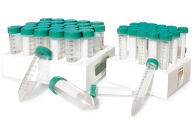 Provette per centrifuga ROTILABO® senza bordo, 15 ml, Non sterile, rack, 500 Pezzo(i)