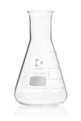 Beute Erlenmeyer DURAN® Collo stretto, 125 ml, 10 Pezzo(i)