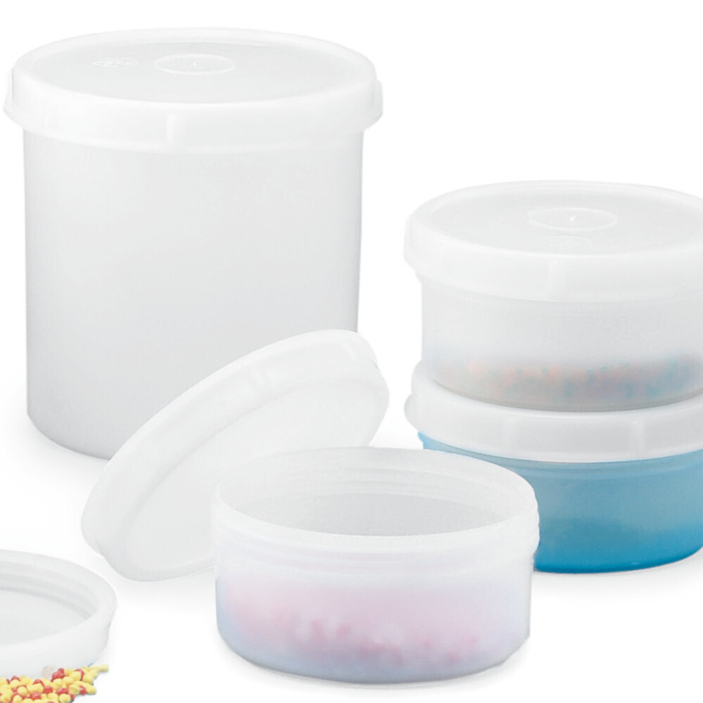 Sample tub with screw closure, 250 ml, 1 Piece