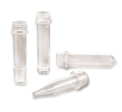 SnapTwist(TM)-Reaktionsgefäße aus PP, 1,5 ml, freistehend, ohne Deckel, 1000 Stück