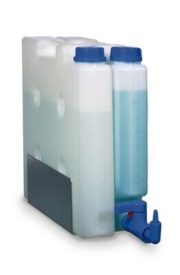 Bidon compact Volume total 5 l, avec raccord fileté pouces, 1 pièce