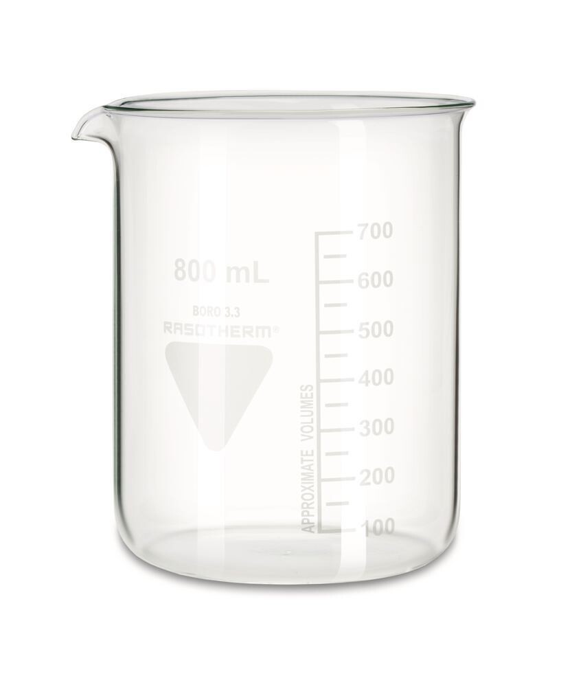 Beaker RASOTHERM® Short, 800 ml, 10 Piece(s)