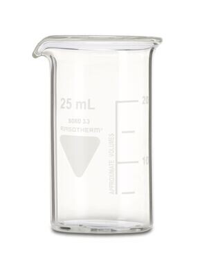 Beaker RASOTHERM® Tall, 25 ml, 10 Piece(s)