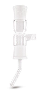 Receiver for Bredt distilling distributors, Straight, 1 Piece