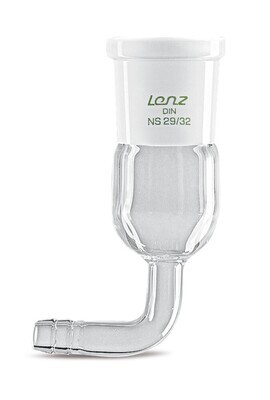 Transition piece with olive Curved tubing olive (90°), 29/32, 1 Piece