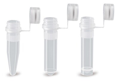 Screw vials conical, 2 ml, 500 Piece(s)