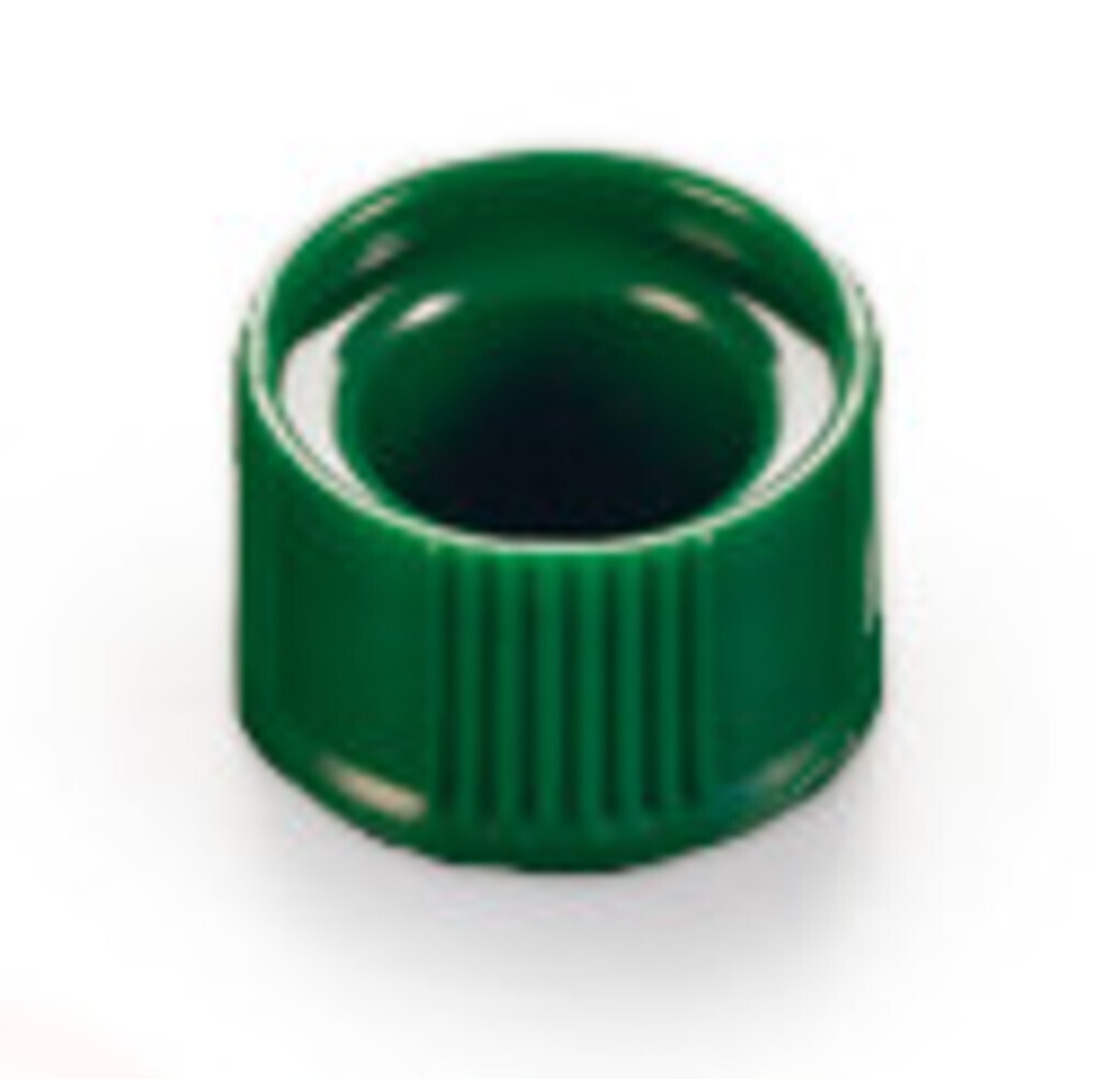 Accessories cap for reaction vials SnapTwist, green, 1000 Piece(s)