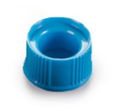 Accessories cap for reaction vials SnapTwist, blue, 1000 Piece(s)