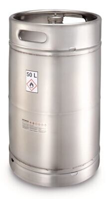 Fût de sécurité Avec bouchon à vis et valve de surpression, 50 l, 50K, 1 pièce