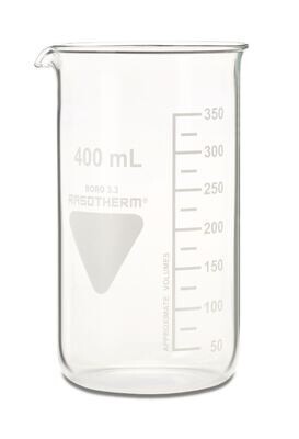 Becherglas RASOTHERM hohe Form, 400 ml, 10 Stück