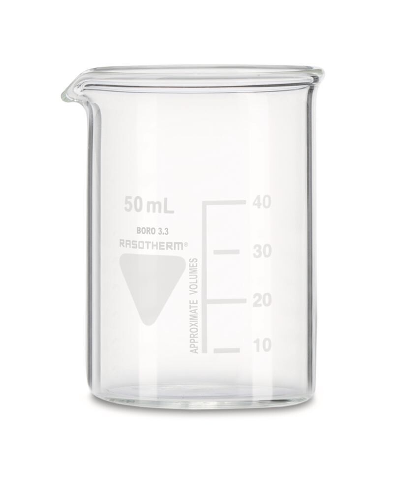 Beaker RASOTHERM® Short, 50 ml, 10 Piece(s)