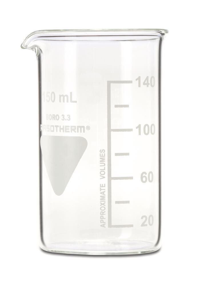 Beaker RASOTHERM® Tall, 150 ml, 10 Piece(s)