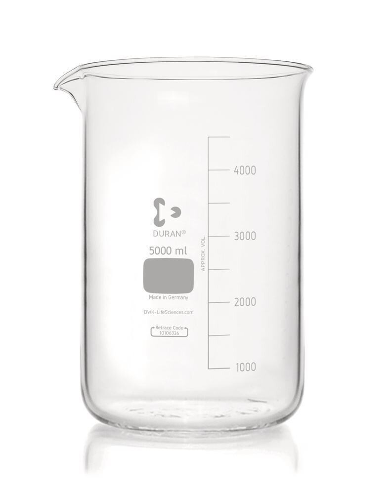 Beaker DURAN® low form, 5000 ml, 1 Piece