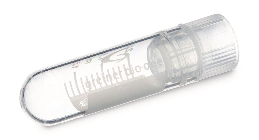 Cryogenic vials Cryo.s Round bottom inside thread, 2 ml, 500 Piece(s)