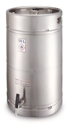 Safety barrel With self-closing tap, 50 l, 50Z, 1 Piece