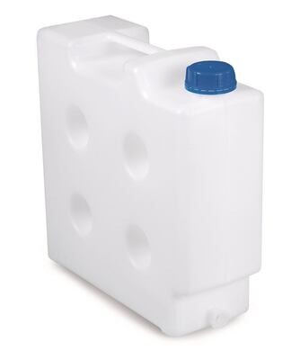Compact canister Total volume 10 l, with threaded connection Inch, 1 Piece