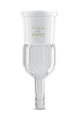 Pieza de transición con oliva Tubo recto oliva, 29/32, 1 pieza