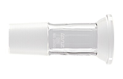 Transition piece NS-KS Ground joint socket to spherical socket, 29, 1 Piece