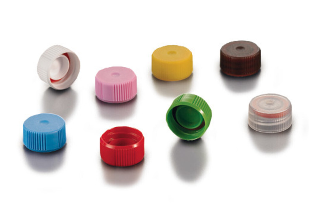 Accessories screw-on lid, assorted colours, 1000 Piece(s)