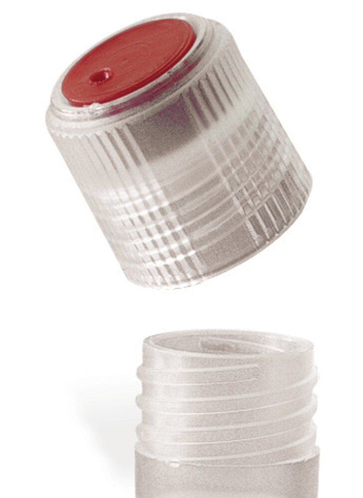 Accessories lid inserts for cryogenic vials, white, 500 Piece(s)