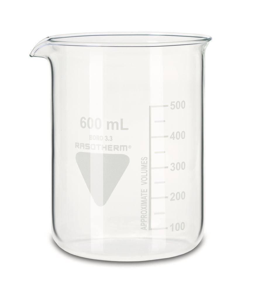 Beaker RASOTHERM® Short, 600 ml, 10 Piece(s)