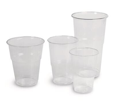 Bicchiere in plastica organica, 400 ml, 70 Pezzo(i)