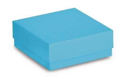 Scatola criogenica ROTILABO® cartone 133 x 133 mm con rivestimento standard idrorepellente, blu, 10 Pezzo(i)