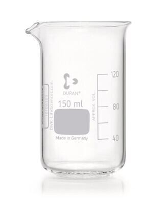 Beaker DURAN® high form, 150 ml, 10 Piece(s)