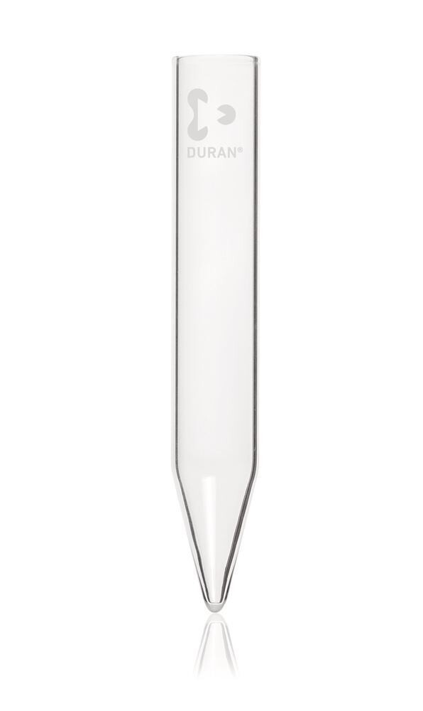 Centrifuge glasses DURAN® with conical bottom, 12 ml, 50 Piece(s)