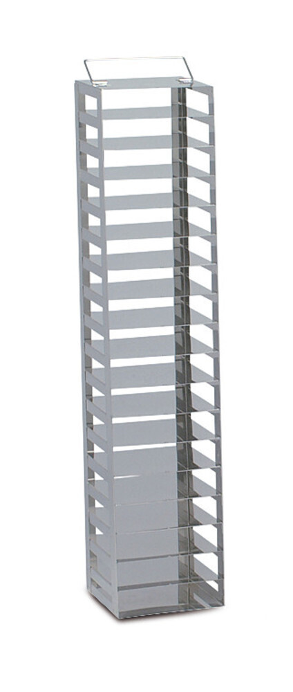 Cryogenic rack stainless steel tall (for chest freezers), Suitable for, Box height, 75–77 mm, 1 x 9, Height, 720 mm, 1 Piece
