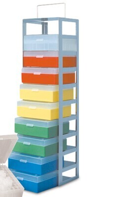 Storage box 81 slots, green, 5 Piece(s)