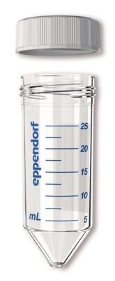 Centrifuge tubes Eppendorf Conical Tubes® 25 ml With screw-on lid, Non-sterile, Eppendorf Quality, 200 Piece(s)