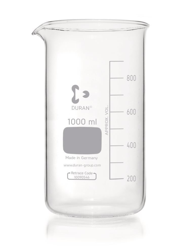 Beaker DURAN® high form, 1000 ml, 1 Piece