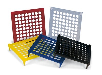 Rotilabo®-Boxeneinsatz, PP, transparent, für 0,5 ml, 64 Stellplätze, Bohr-Ø 8 mm, 10 Stück