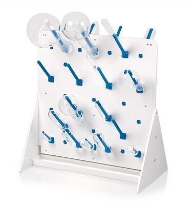 Draining racks, Number of rods, 10 x 60 mm, 39 x 100 mm, 4 x 150 mm, 1 Piece