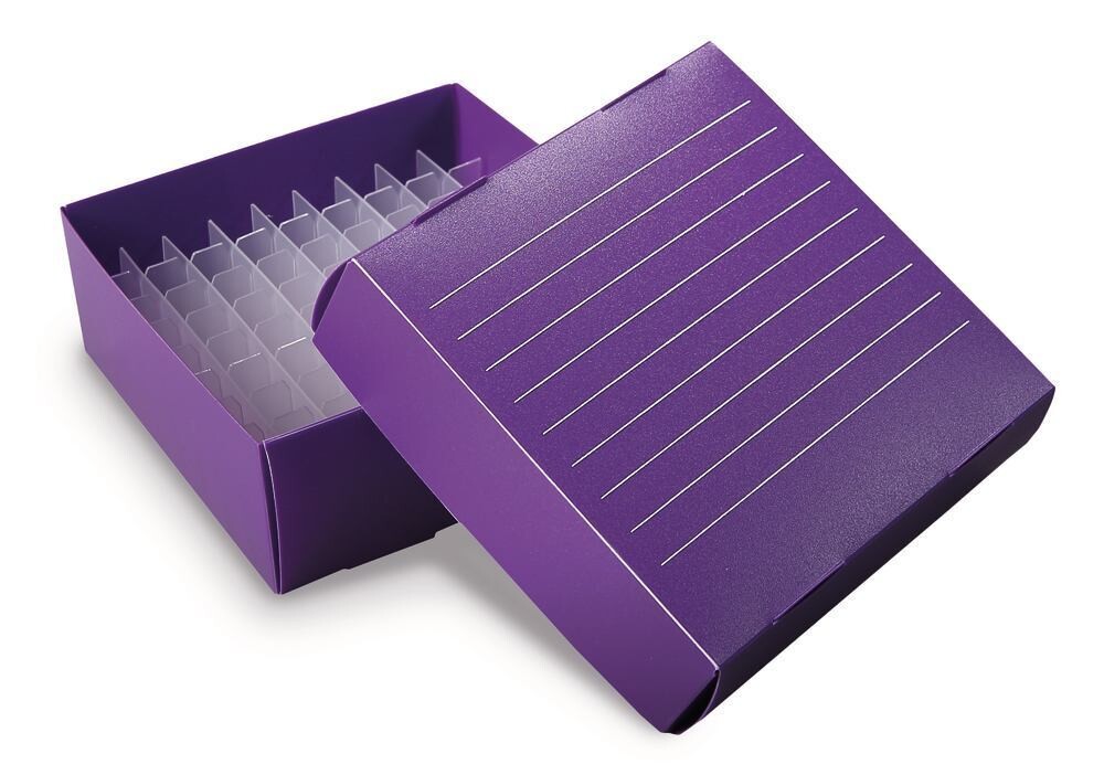 Cryogenic box foldable, violet, 10 Piece(s)