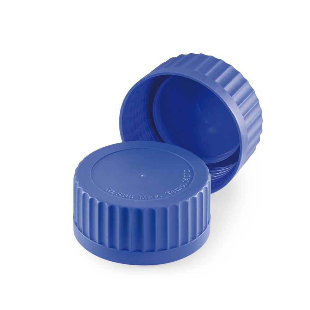 Screw caps, GLS 80, blue, 10 Piece(s)