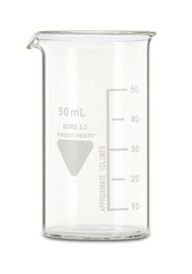 Becherglas RASOTHERM hohe Form, 50 ml, 10 Stück