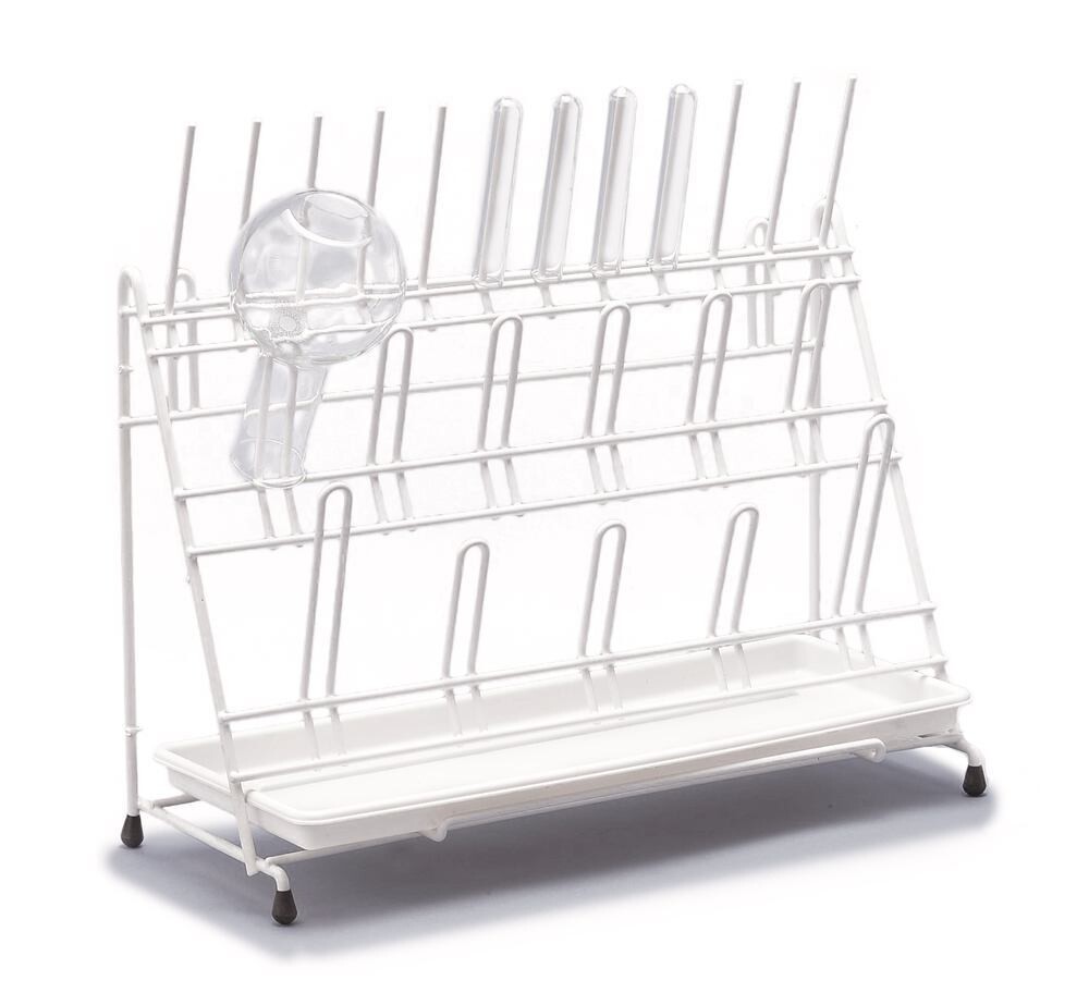 Draining racks ROTILABO®, 12 rods / 11 arched pins, 1 Piece