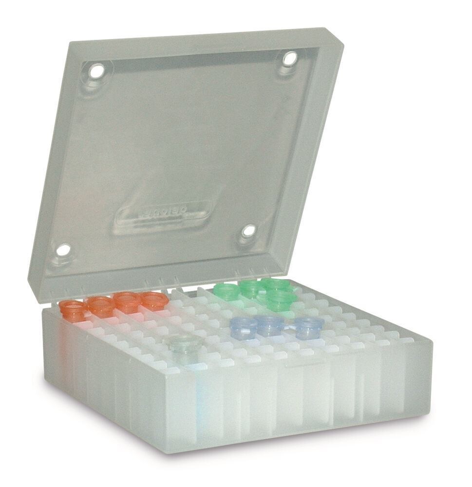 Cryogenic box ROTILABO® without division, natural, Height, 52 mm, 5 Piece(s)