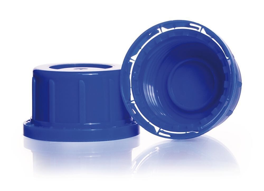 Accessories tamper evident screw caps for narrow neck bottles, square, 45, high form, 10 Piece(s)