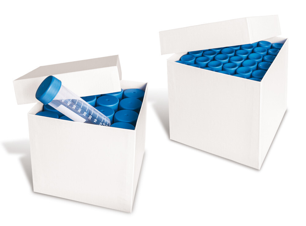 Cryogenic box ROTILABO® cardboard for 50 ml centrifuge tubes, 5 Piece(s)