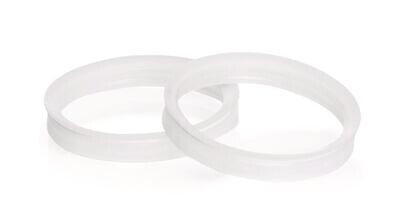 Accessoires anneaux verseurs pour bouteilles à col étroit, carré, 45, forme haute, 10 Pièce(s)
